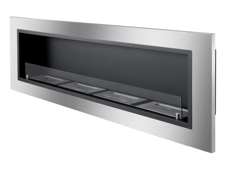 Chimenea Empotrable - chimenea de etanol plata 170 cm - IGNIS Mexico