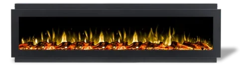 Chimenea Electrica Moderna con Lenos - 183 cm - IGNIS MEXICO