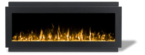 Chimenea Empotrable Electrica con Cristales para la pared - 127 cm - IGNIS MEXICO