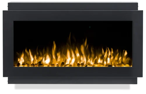 Chimenea Empotrable Electrica con Piedras - 91 cm - IGNIS MEXICO (2)